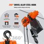 Electric Chain Hoist Single Phase Crane Hoist 997.9 kg Load 609.6 cm Lifting Image 5