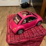 Mattel Barbie Volkswagen Beetle in hot pink Image 4