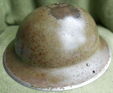 Original 1938 Dated British Army MKII Steel Helmet by 'J.S.S.'