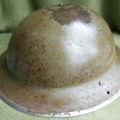 Original 1938 Dated British Army MKII Steel Helmet by 'J.S.S.'