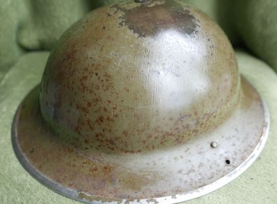 Original 1938 Dated British Army MKII Steel Helmet by 'J.S.S.'
