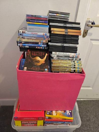 Various DVDs (movies & box sets) Various CDs