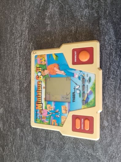 Vintage handheld games systems Tiger and Go