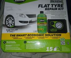 Flat tyre repair kit