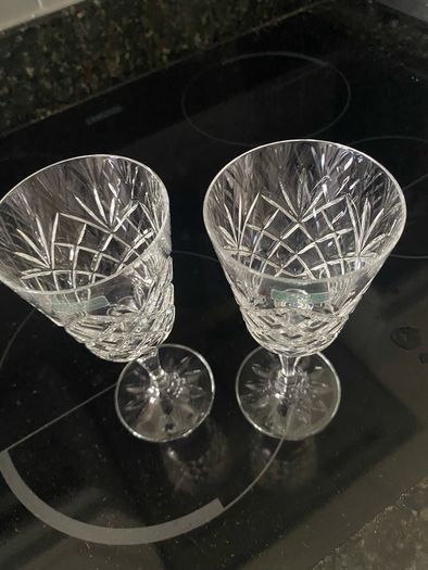 Vintage Galway Crystal Wine Glass Set