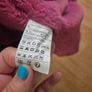 Girls Pink Heavy Jacket 11-12 XL Image 3