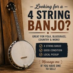 Banjo - 4 String Tenor