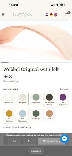 Wobbel original wobble board