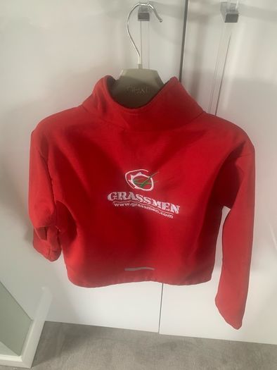 Grassmen Boys Age 7 Red Coat - As New