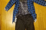 costume wolf age 4-6