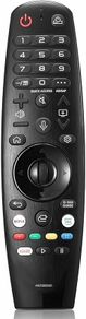 No voice Remote AKB75855501 for LG Smart TV Magic Remote Replacement AN-MR20GA MR19BA MR18BA MR650A, with Pointer Function
