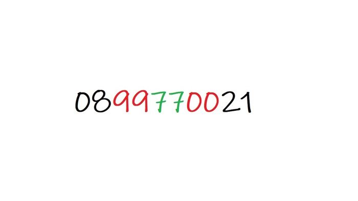 New VIP Gold Lucky Memorable Number Sim Card