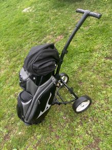 Motocaddy and Golf Bag