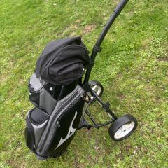 Motocaddy and Golf Bag