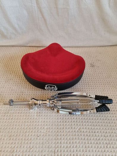 Mapex MXT865SER Drum Throne Saddle Red Cloth