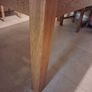Calgary oak 1.8m extendable dining table and 3 chairs Image 3