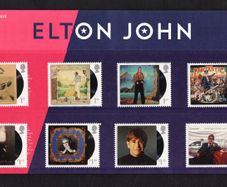 2019 Great Britain Music Giants - Elton John Commemorative Stamps & Miniature Sheet Presentation Pack