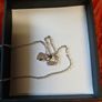 Sterling silver/cubic zirconia cross necklace Image 8