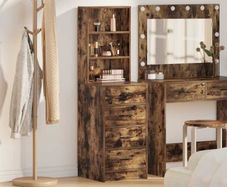 Highboard Smoked oak 40 x 41 x 135 cm