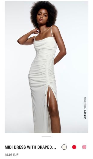 zara midi dress