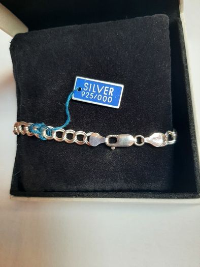 New genuine silver Bracelet with tag