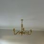 Brass Chandelier Image 3