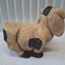 Vintage very happy looking cow figurine Image 3