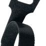 Reusable Cable Ties Black 100 Pack Cable Straps Adjustable Releasable Wire Ties Hook and Loop Cable Tie Tidy for Desk Compatible PC Cable Management Cord Organiser Image 5