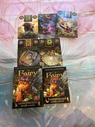 Tarot Fairy Lenormand oracle cards.