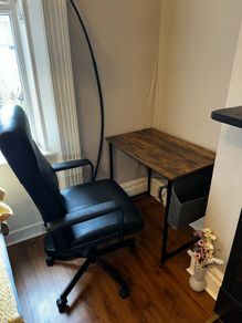 Small Desk and Office Chair