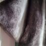 CALVIN KLEIN grey and black faux fur jacket - Sz M (Fit 10-14UK) - Bnwt Rrp 295 USD Image 6