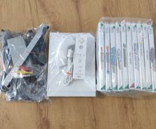 Wii Console and 10 x games (2)
