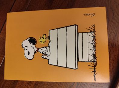 Snoopy Vintage Postcard