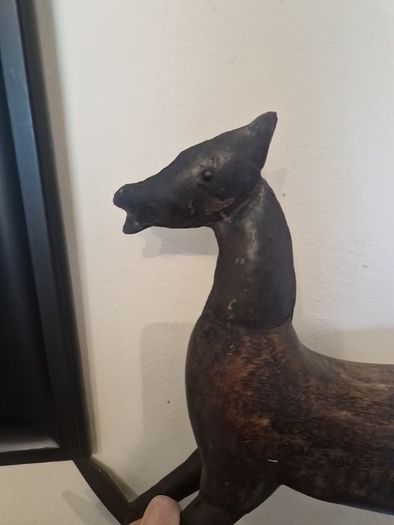 vintage folk art horse