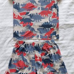2 pairs of M&S cotton-rich short pyjama sets (4-5 years)
