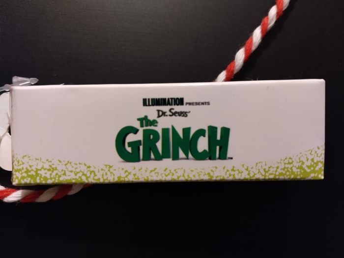 Dr Seuss, The Grinch Christmas Countdown Chalkboard & Chalk