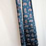 Christian Dior Monsieur Tie Blue Paisley Silk Vintage Designer Mens Necktie Image 6
