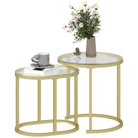 Nesting Coffee Tables Set of 2