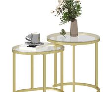 Nesting Coffee Tables Set of 2