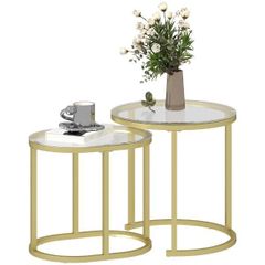 Nesting Coffee Tables Set of 2