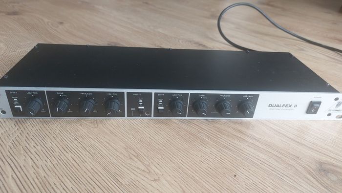 14U Rack Unit with EV Xp200a Crossover / Peavey Deltafex / Behringer Dualfex II / Behringer Composer