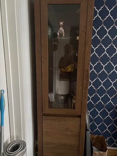 Shelved display cabinet