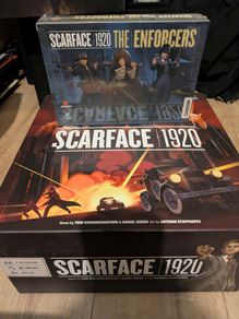 Scarface 1920 Kickstarter Mobster Pledge Core Game Stretch Goals Enforcers