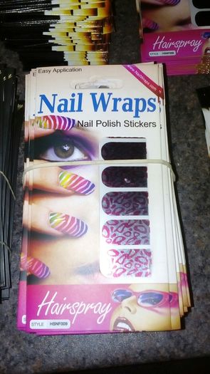 Brand new nail wraps