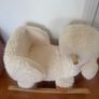toddler rocking animal sheep Image 2