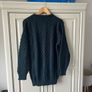 Aran Crafts Sweater Green/Petrol Blue Image 5
