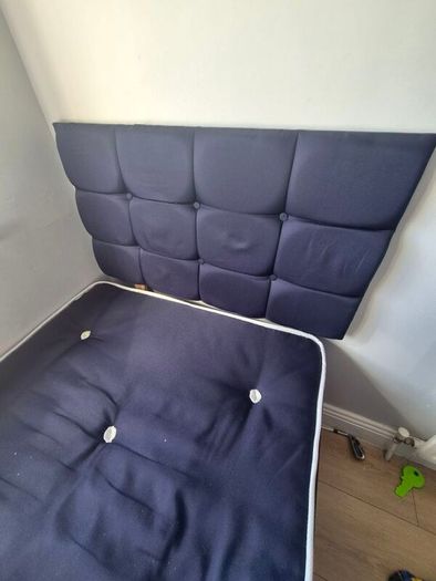 Single bed & headboard