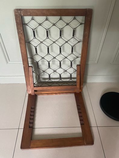 Antique Camping Back Rest