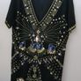 Black Sequin Mini Dress Size 20 Image 2