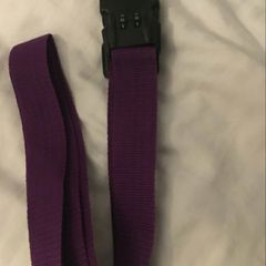 Purple Luggage Strap